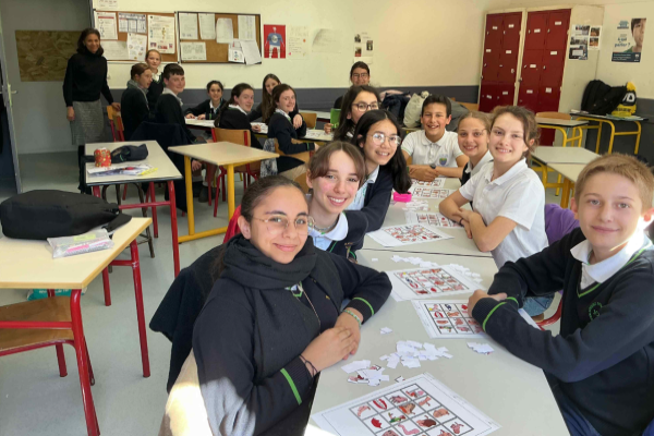 L'atelier d'espagnol du collège